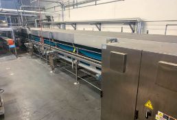 2014 Pavan Pasteurizer, Model PV-HE150/18 with Pavan Pre-Dryer, Model 150/3/8 Pasteurization System,