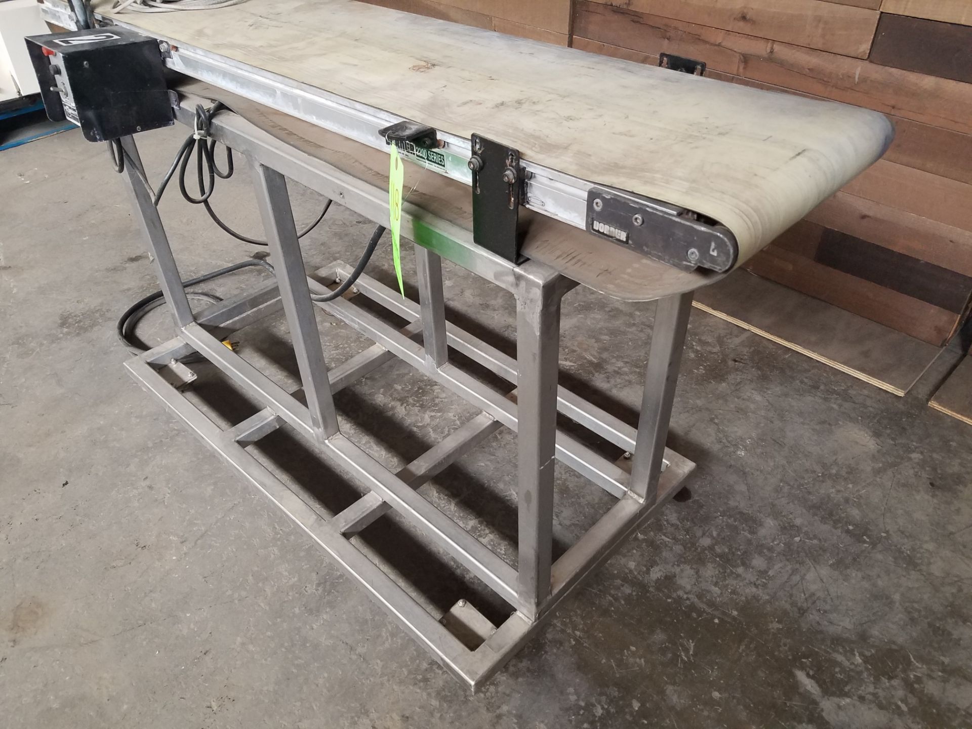 Aprox. 12" W x 60" Long x 34" H Food Grade Belt Conveyor (Rigging, Loading & Site Management Fee - Image 2 of 5