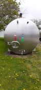 DCI 6,000 Gal. Insulated Milk Storage Tank, S/N 94-D-49417 with Dual Agitation, Mfg. 2007 (Located