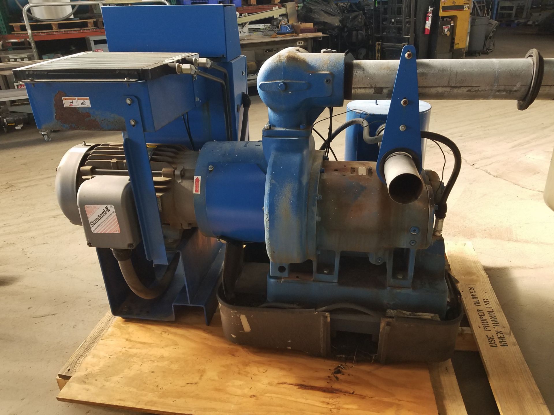Quincy 25 hp Vacuum Pump, Model OSV-25, S/N BU1006040098, Yr. 2008 (Loading Fee $100) - Bild 2 aus 5