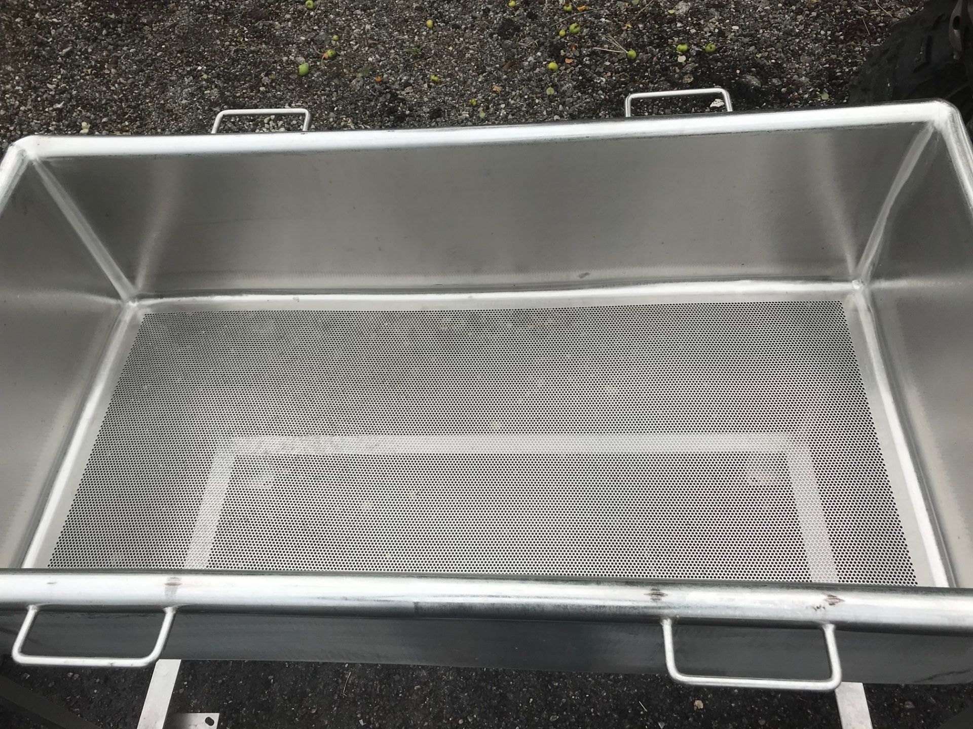 Aprox. 24" x 48" S/S Drain Table (Loading Fee $75) (Located Union Grove, WI) - Image 2 of 2
