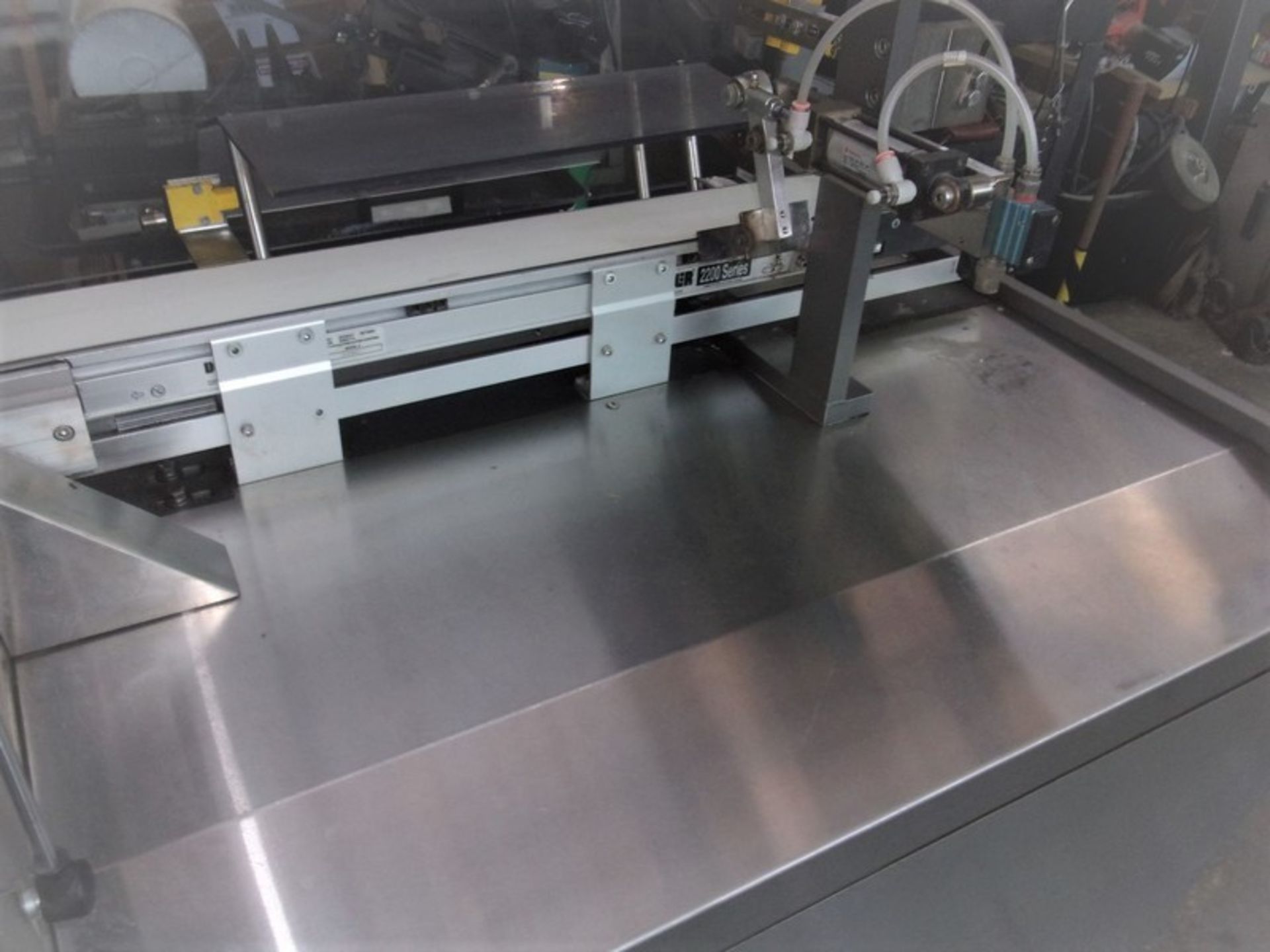 Dorner Inspection Conveyor, Series 2200, Aprox. 3- 1/2 Inches Wide X 36 Inches Long with Markem 9840 - Image 9 of 13