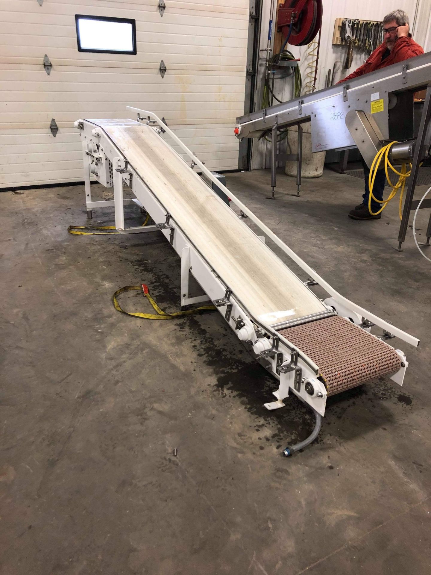 Aprox. 11.5" Incline Conveyor, with Baldor 5 hp Motor, 208-230/460 V, 1755 RPM, 3 Phase, Control - Image 10 of 10