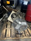Wall Fans (LOCATED IN IOWA, RIGGING INCLUDED WITH SALE PRICE) -- Optional Palletizing Fee $75.00***