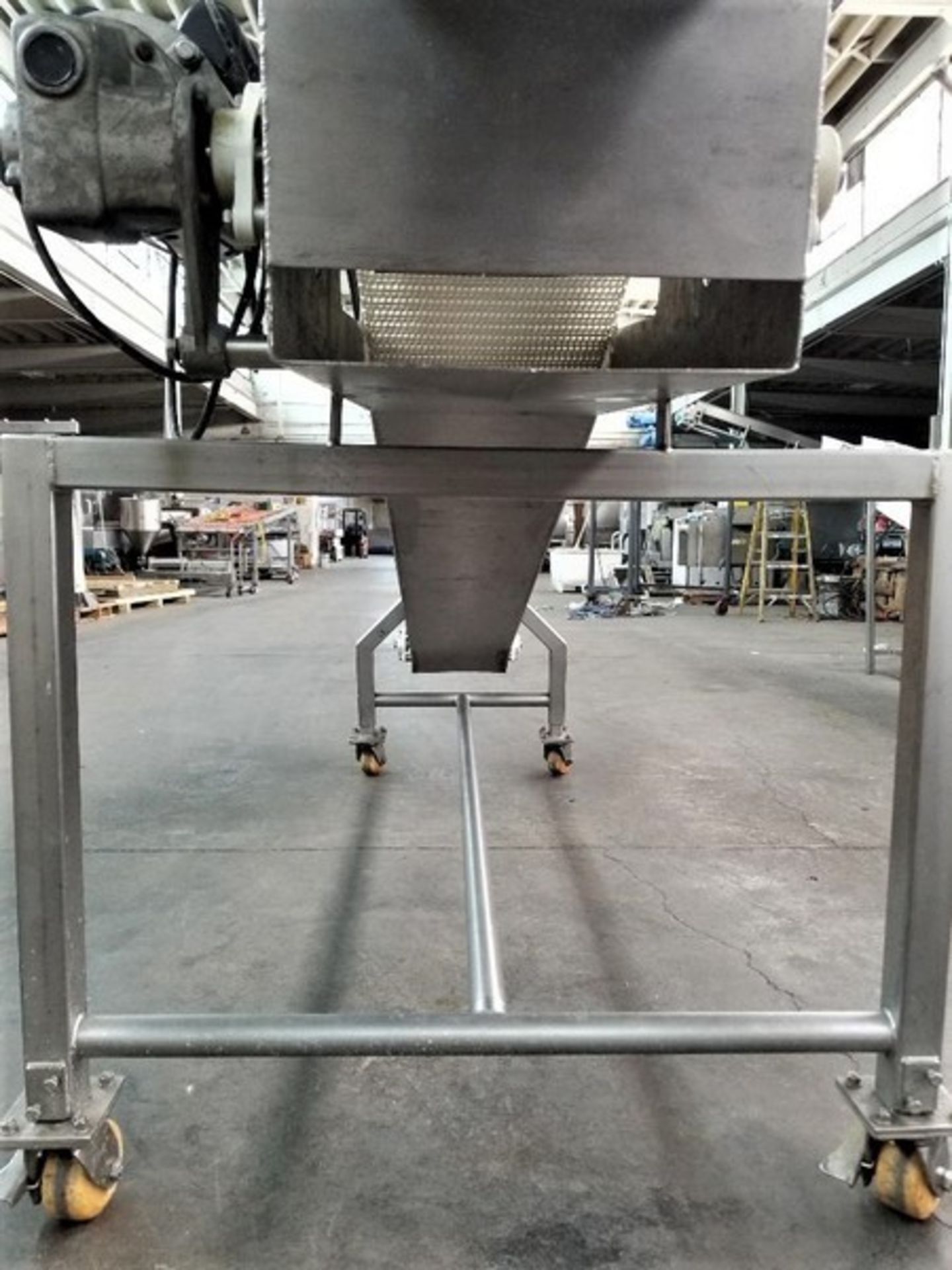 Marchant Schmidt S/S Incline Cleated Conveyor, Aprox. 12" W X 130" L, Unit last used the food - Bild 8 aus 10