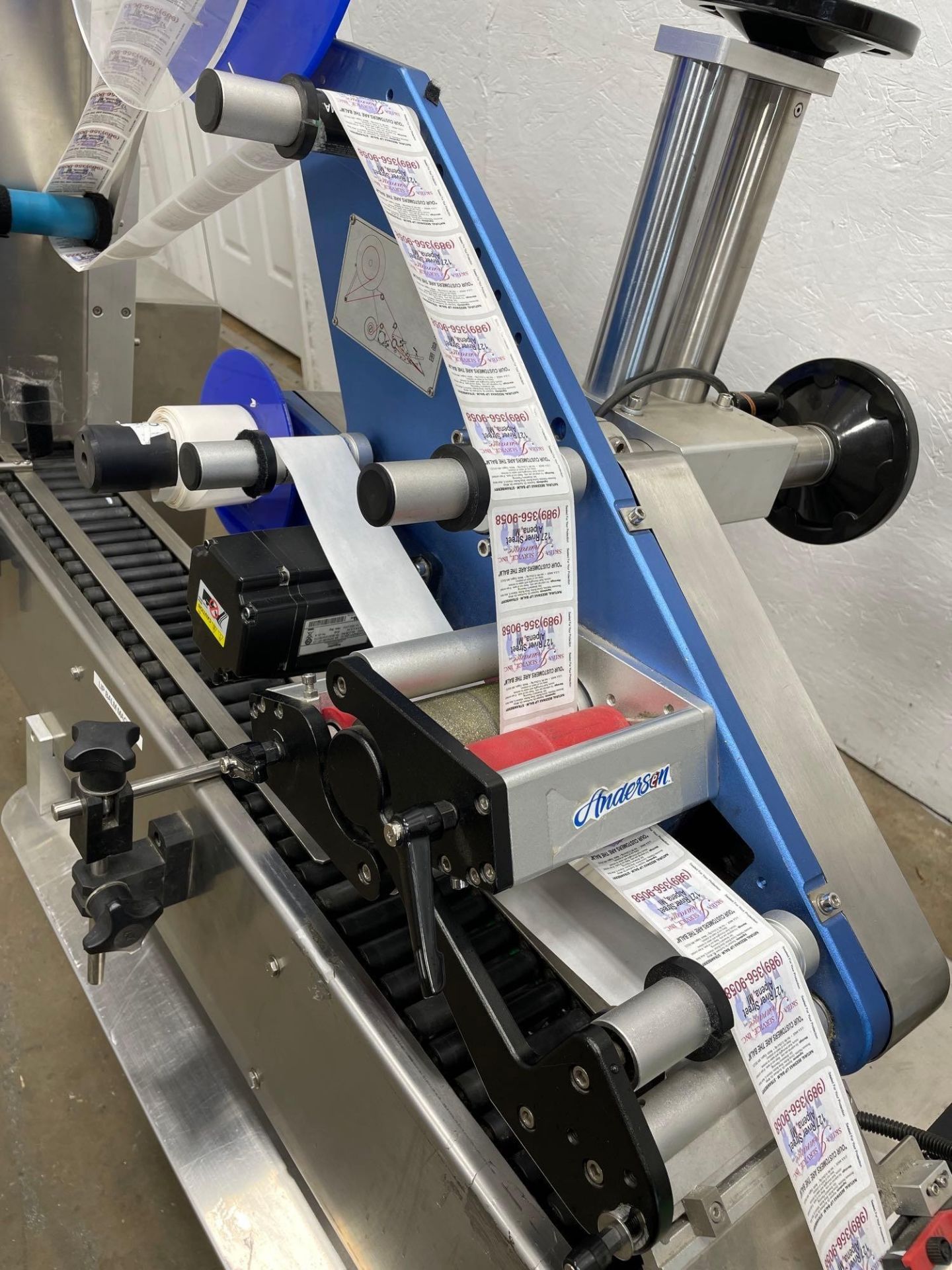 Automatic Sticker Wrap Around Bottle Horizontal Labeling Machine, 4 in Conveyor Belt , Siemens Smart - Bild 7 aus 18