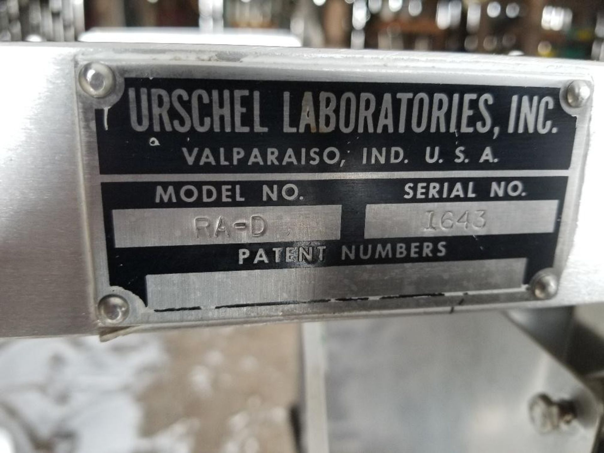 Urschel RAD S/S Sanitary Dicer, Model RA-D, S/N 1643 - Portable on Casters. This unit was last used - Image 7 of 11