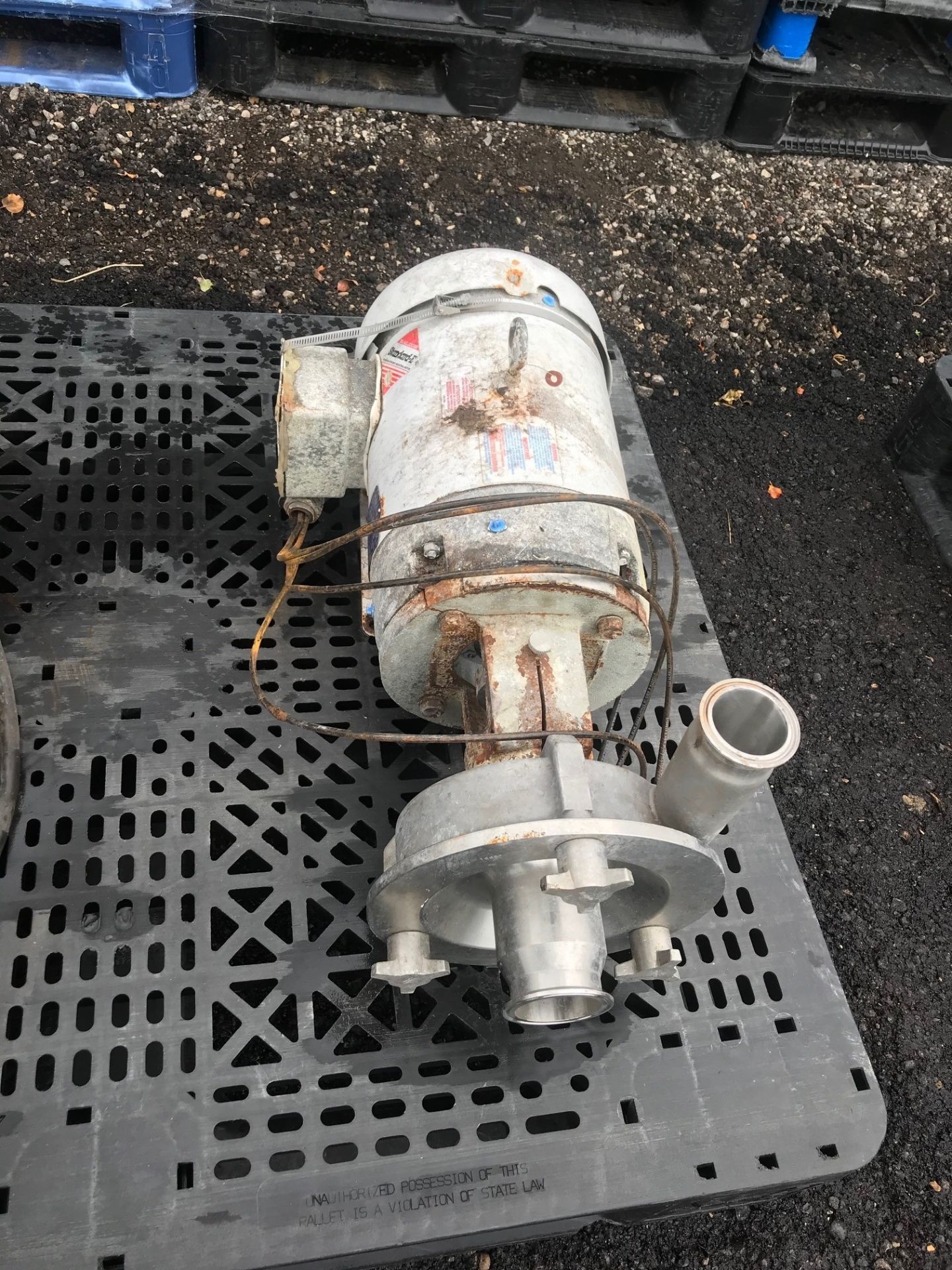 Fristam 10 hp Pump, Model FPX3532 (Loading Fee $50) (Located Union Grove, WI)