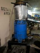 Premier Colloid Mill, Vertical on base and caster, Dual Voltage 40HP Motor 230-460V. (LOCATED IN