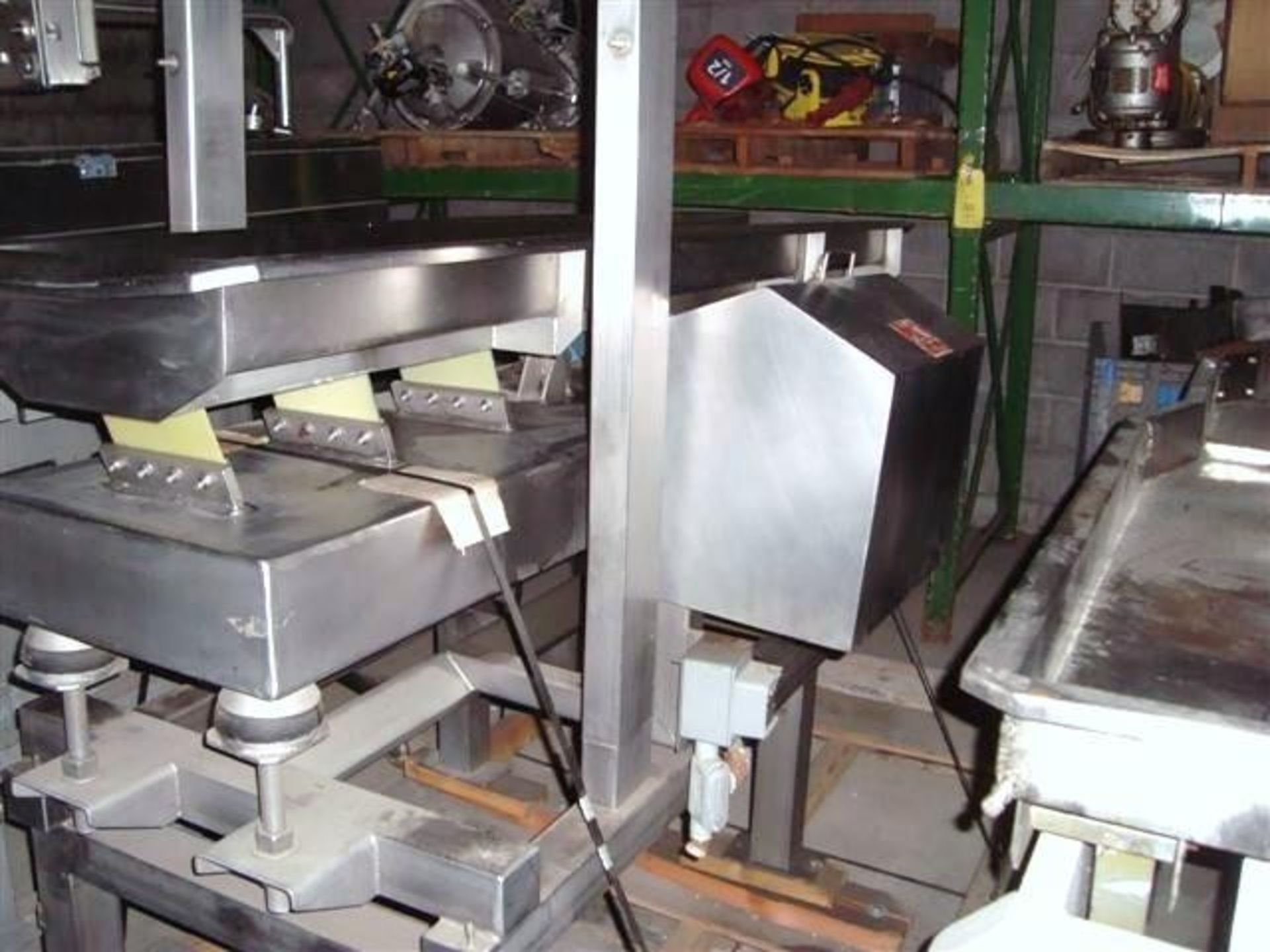 Smalley Vibratory S/S Feeder Conveyor, Model 1-V-015-007-SS-USDA, S/N 9108, Aprox.- 15" W x 84" L - Bild 5 aus 6