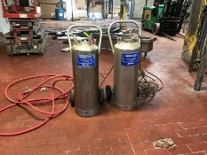 (2) S/S Portable Sanitary Foamers (Rig Fee $50.00) (Located Hartsville, TN)