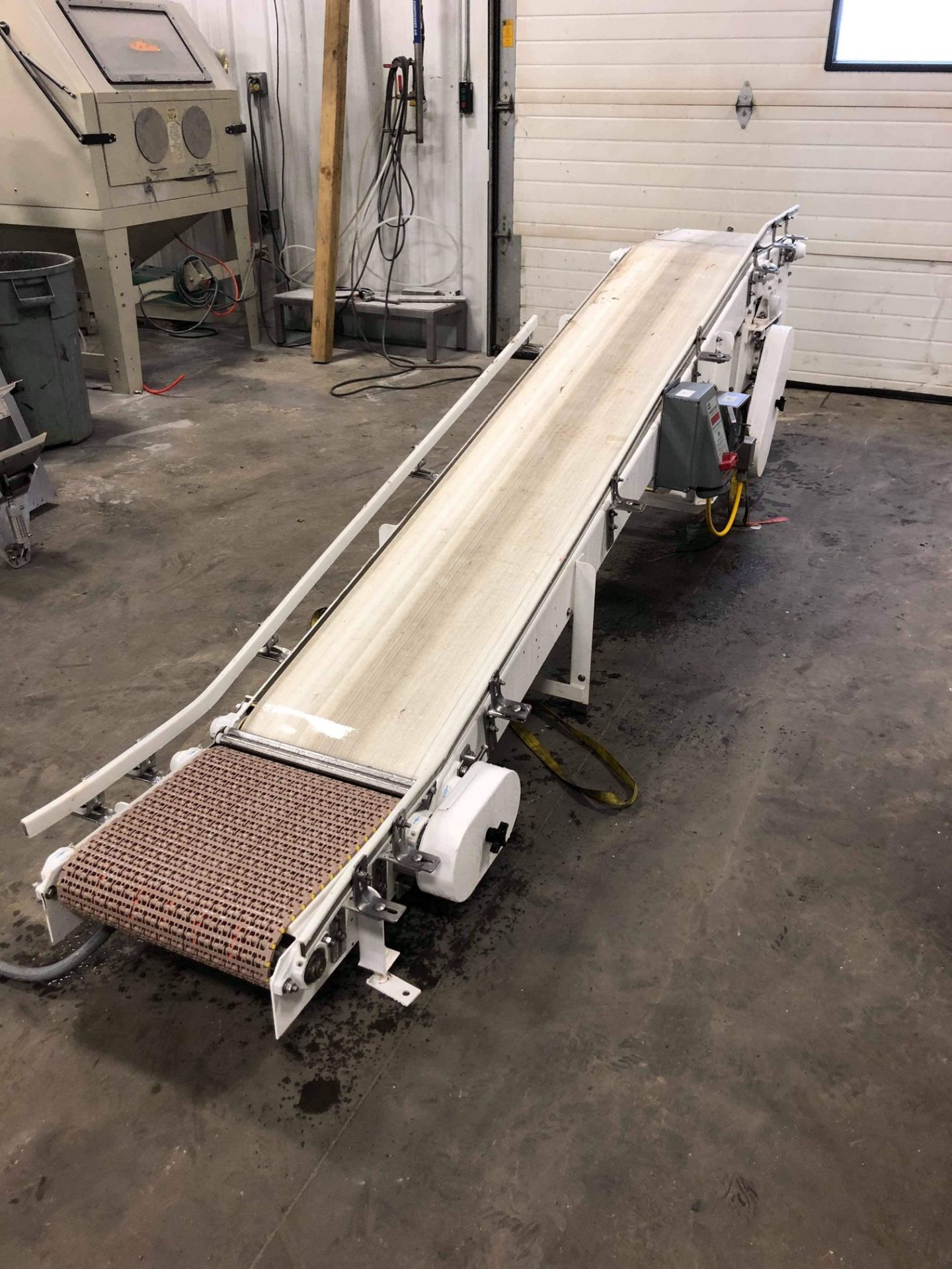 Aprox. 11.5" Incline Conveyor, with Baldor 5 hp Motor, 208-230/460 V, 1755 RPM, 3 Phase, Control - Image 8 of 10