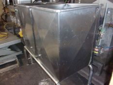 2-Tank CIP Unit, Each Tank Aprox. 50 Gal., Unit Last Used in the Dairy Industry, All S/S on Common