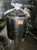 30 Gallon Stainless Steel Water Jacketed with electric heater for jacket and scrapw surface mixer (