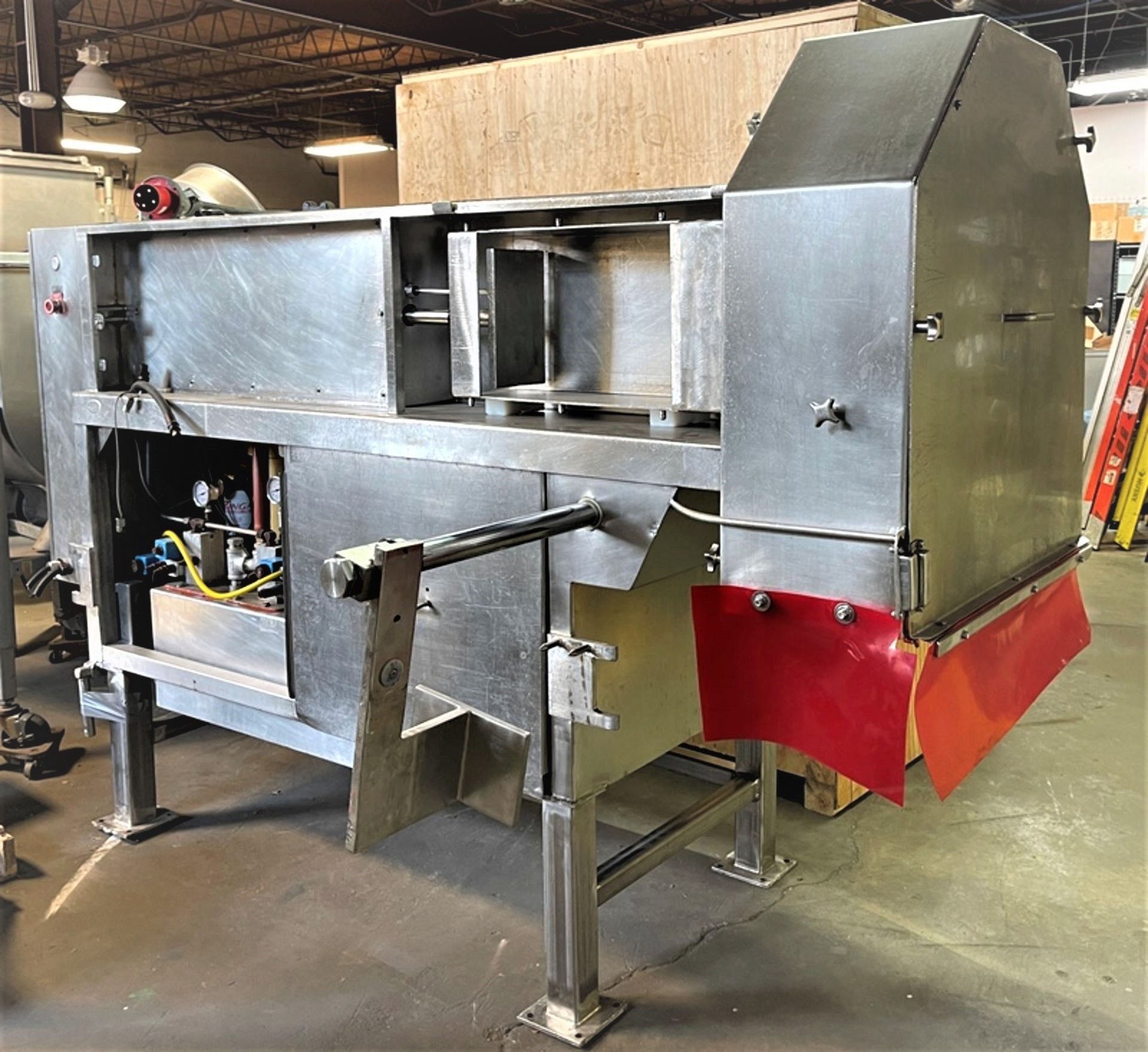 Johnson Cheese Shredder, Model 9600, All S/S Sanitary Construction, Dual Lane Feed to Handle up to - Bild 20 aus 22