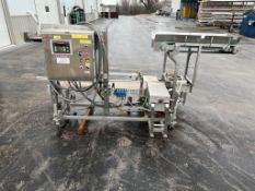 Scale Box Check Weightier and Packaging Conveyor, S/N 202763 with 1/2 hp Motor, 230 V, 1725 RPM, 3