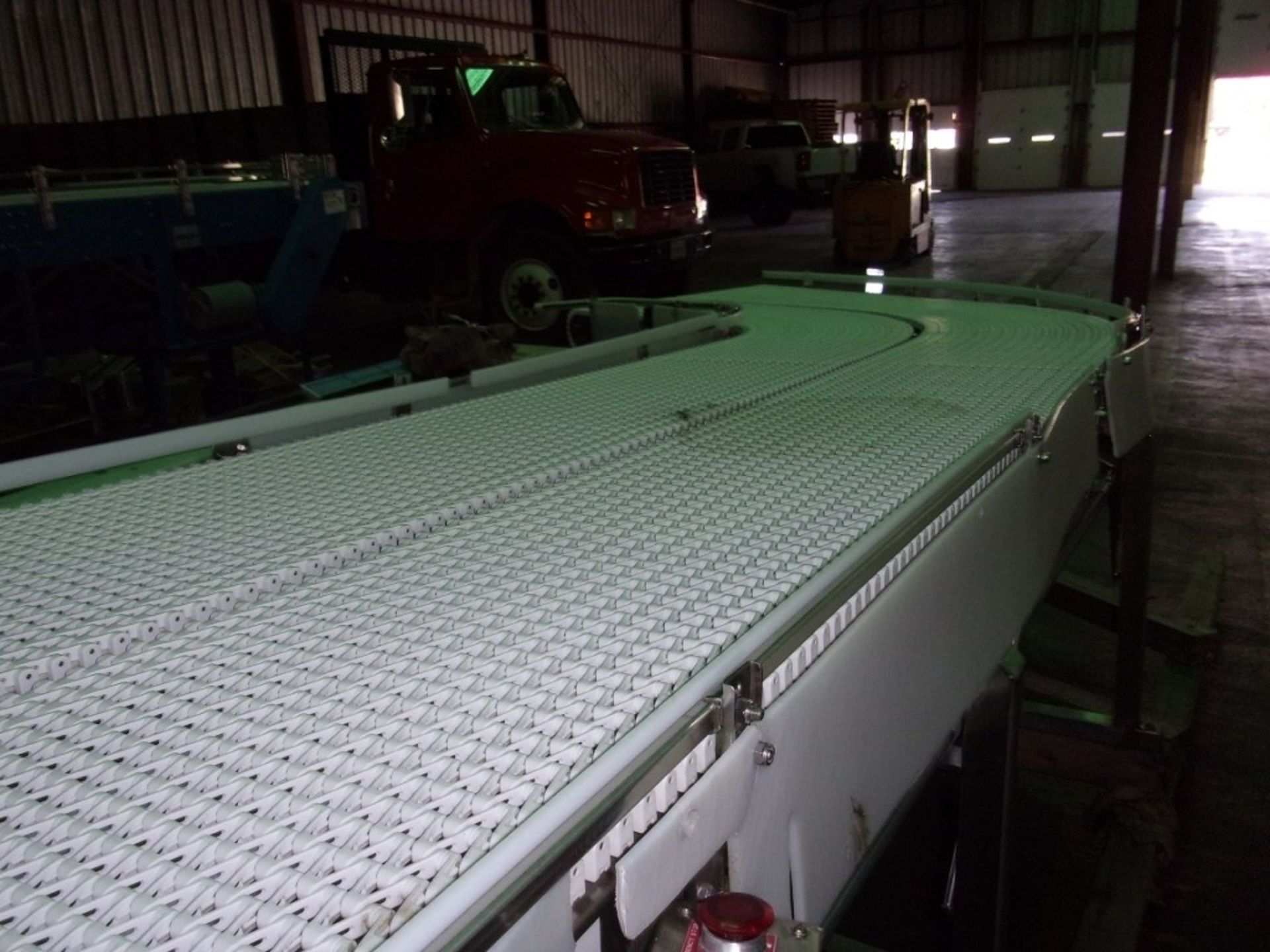 Spantech Dual Lane S/S Sanitary Belt Conveyor, with Dual Intralox Belts - Each Belt 18" W, Aprox. 11 - Bild 4 aus 11