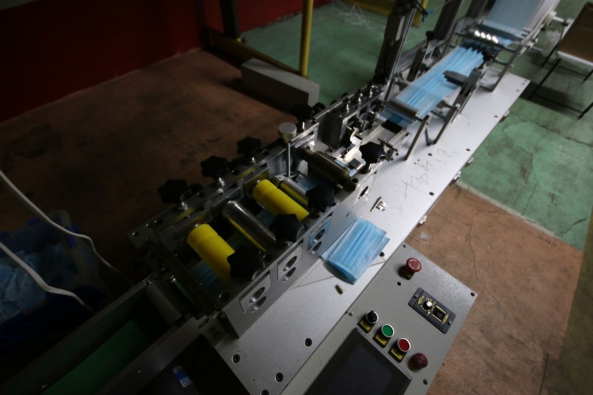 Ultra-Sonic Mask Manufacturing Line, Includes Mask Weave Machine, Nose Bridge and Ear Loop - Image 5 of 13