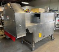 Johnson Cheese Shredder, Model 9600, All S/S Sanitary Construction, Dual Lane Feed to Handle up to
