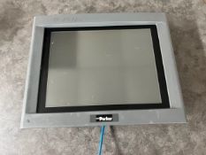 Parker Touchpad Display, Model XPR215XT-2PS, S/N 130513R0045, Fits Aprox. 15-3/4" x 12-1/4