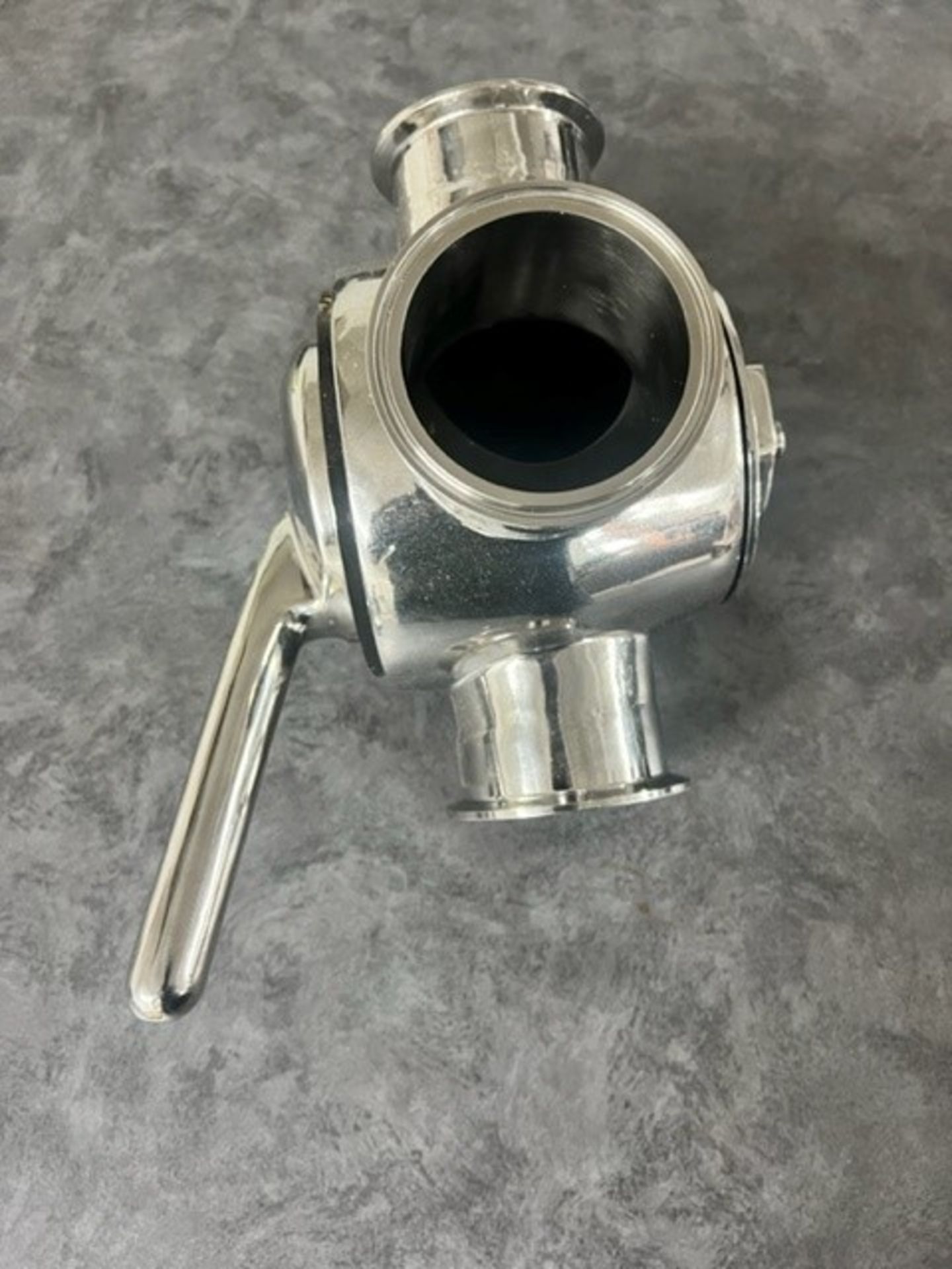 3" 3-Way S/S Plug Valve, Never Used (Load Fee $50) (Located Harrodsburg, KY) - Image 2 of 3