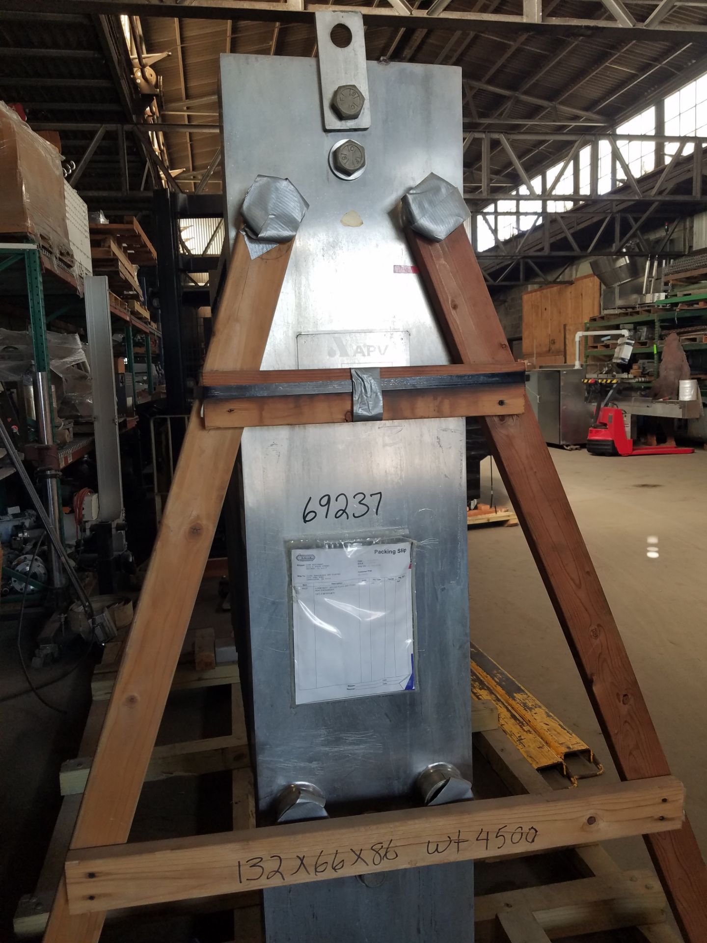 APV Crepaco SR31 S/S Plate and Frame Heat Exchanger, S/N 22720 (Loading, Rigging & Site Management - Image 5 of 6
