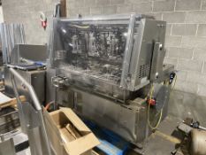 Kliklock Corp. Tray Former, M/N KF XWT, S/N 904-SS, Mounted on S/S Frame (LOCATED IN FT. ATKINSON,