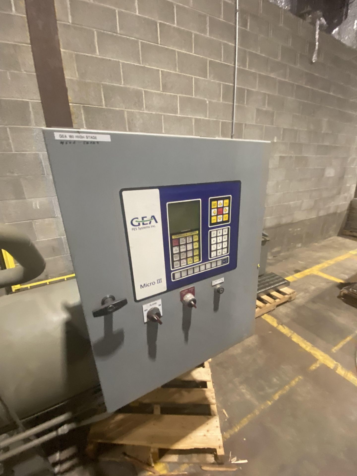 GEA 250 hp Ammonia Screw Compressor, with RAM 3565 RPM Motor, 460 Volts, 3 Phase (NOTE: Missing - Image 2 of 8