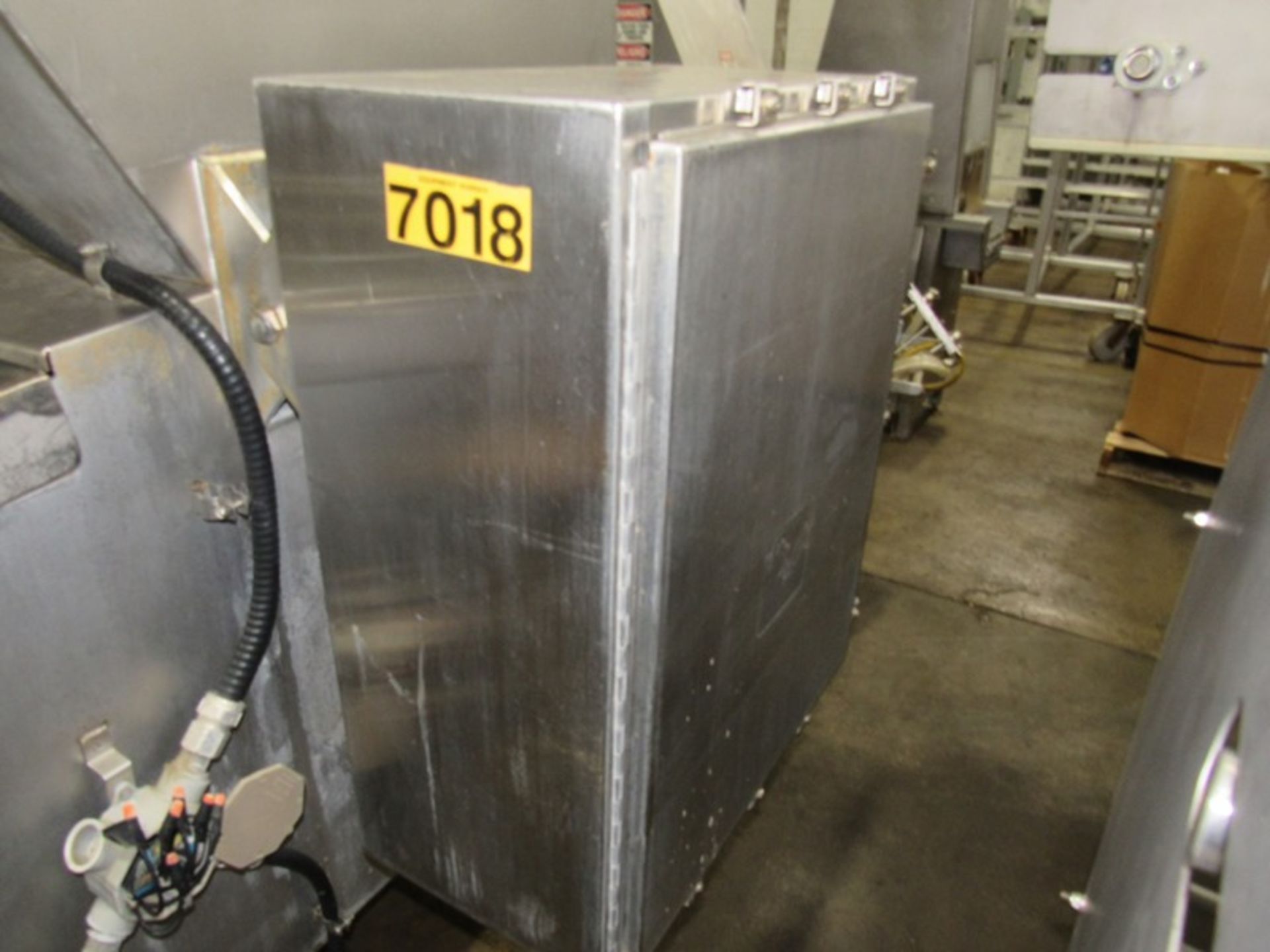 Weiler 2,000 lb. S/S Constant Flow Hopper, Model CFH, S/N 91289 with Feed Tray, Hopper Capacity 2, - Image 16 of 17