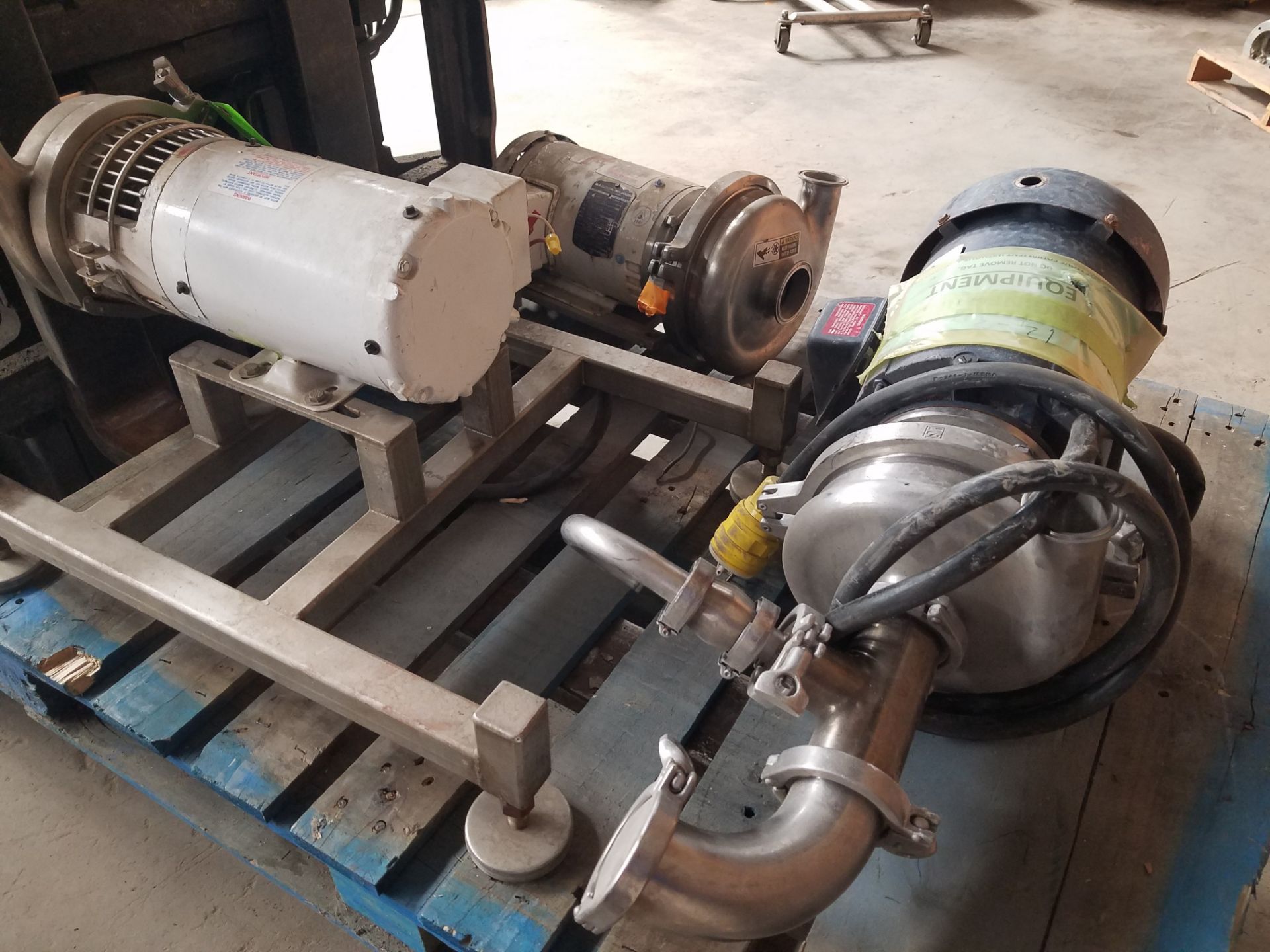 Pallet of 3 Motors and Pumps (Located Fort Worth, TX) - Image 2 of 3