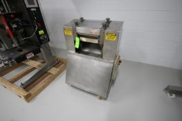 S/S Pasta Roller, 220 Volts, Mounted on S/S Frame (LOCATED IN BELTSVILLE, MD) (RIGGING, LOADING,