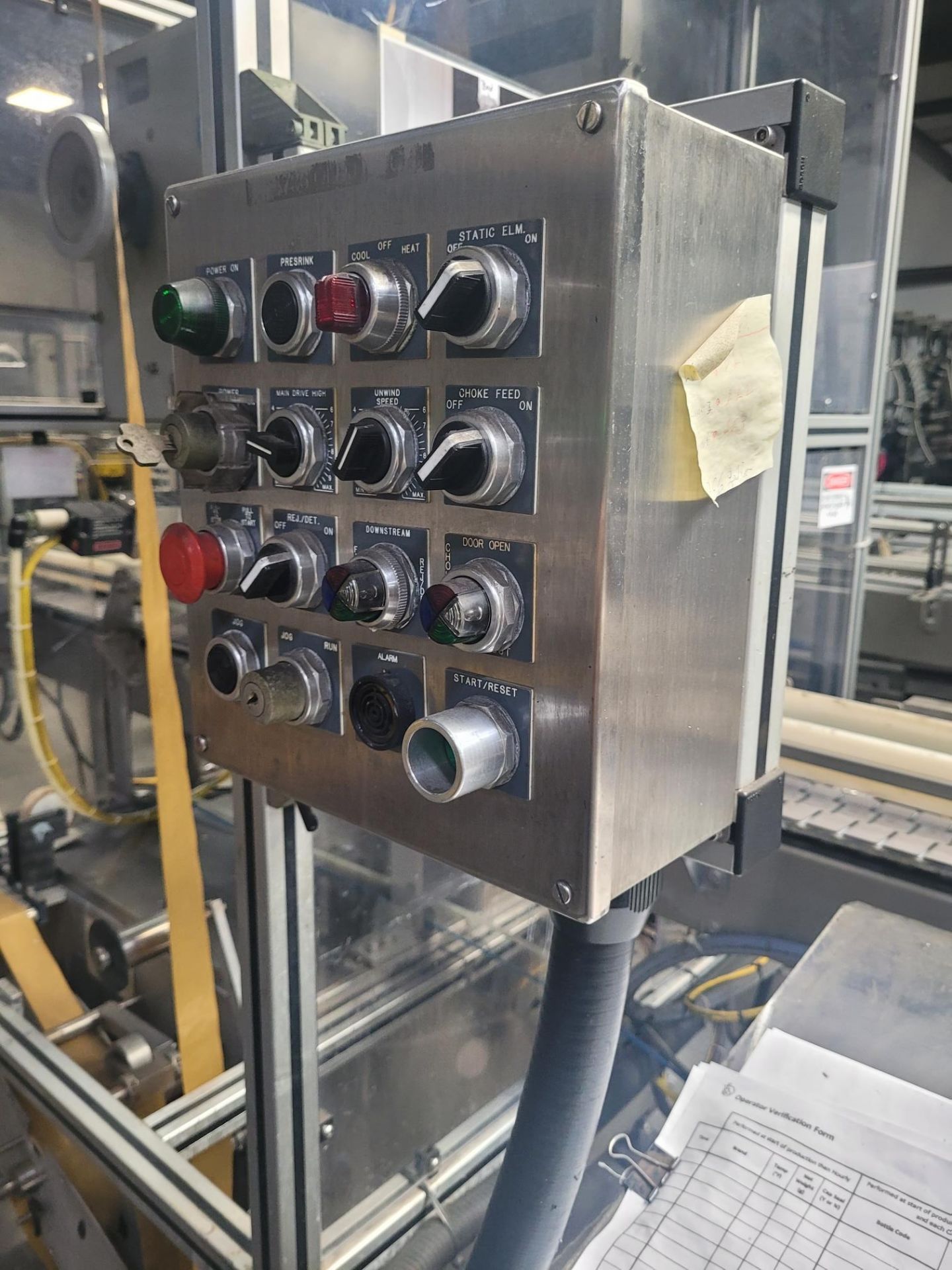 PDC Bottle Sleever, Model 75-M2, S/N 191 - 240 V, Single Phase with Heat Tunnel, Model KRC247254, - Image 2 of 8