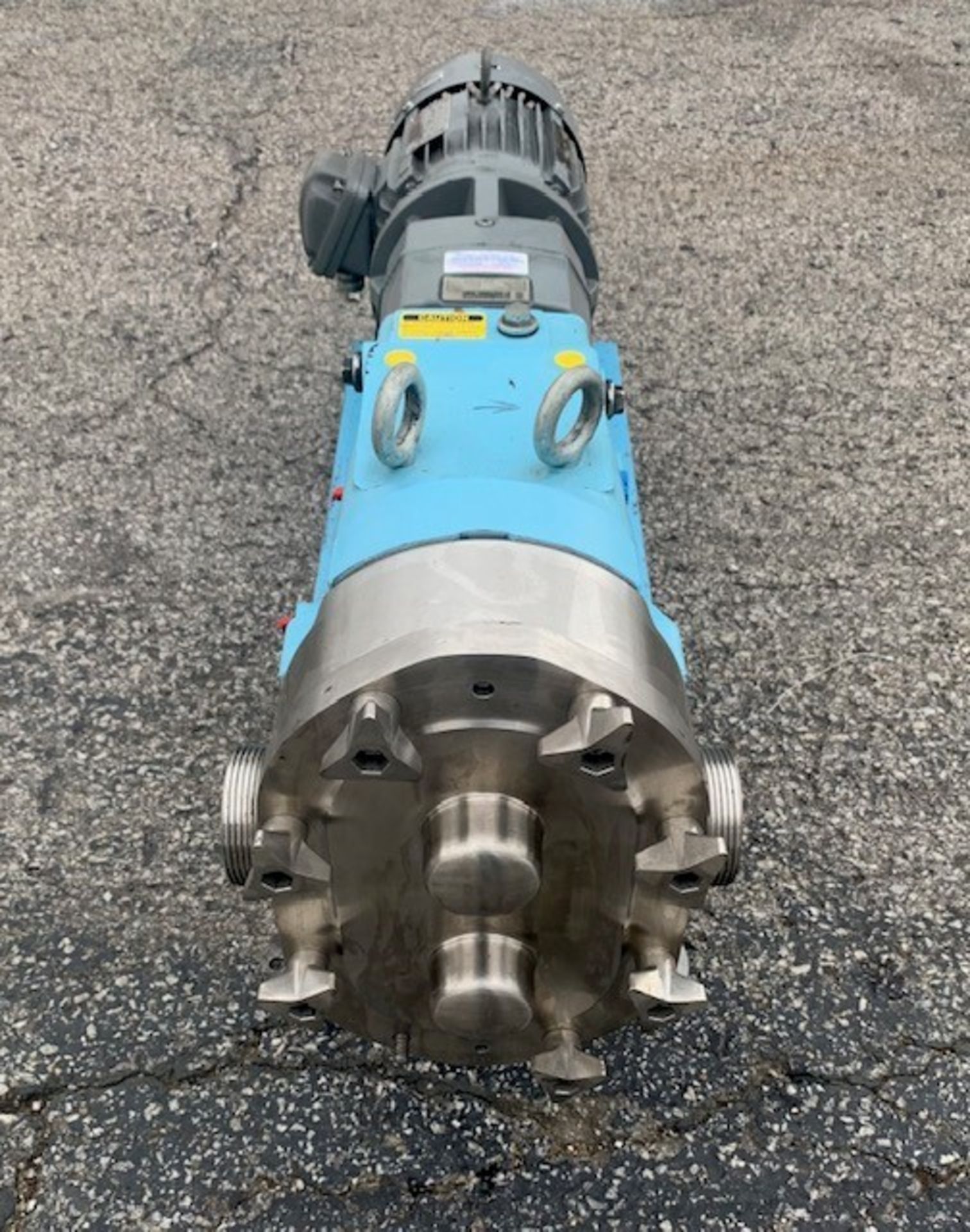 Waukesha 3 hp Positive Displacement Pump, Model 060, S/N 218632 with Threaded Ports, 230/460 Volts, - Image 2 of 7