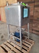 Brando 50 Gal. Mixer, 10 Hr., 208-230/460 Volt, 3 Phase (Loading, Rigging & Site Management Fee