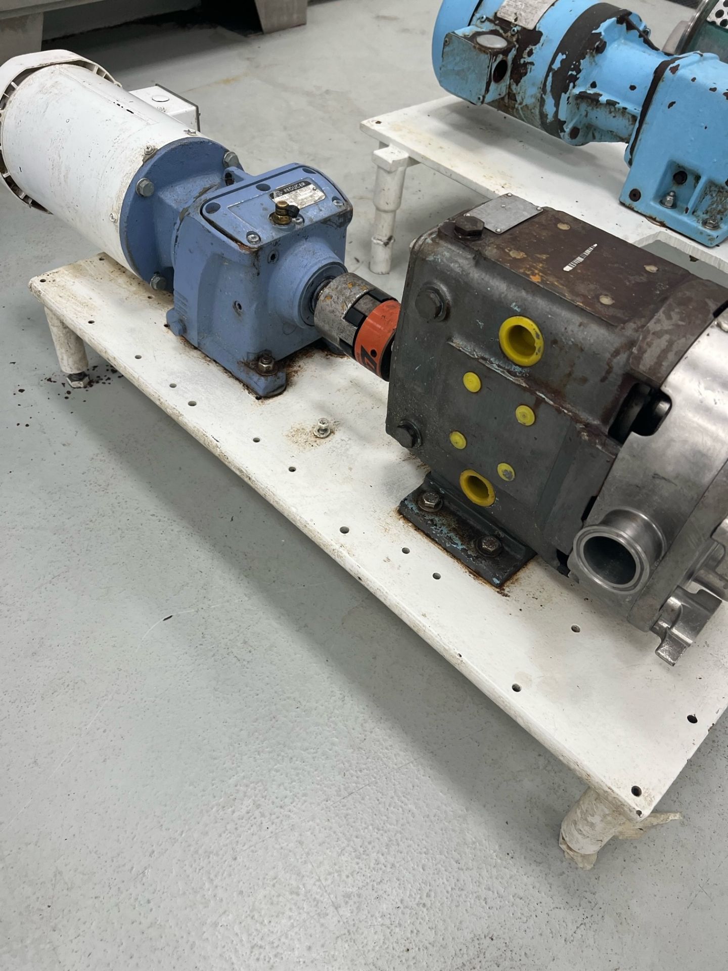 Waukesha M30 Positive Displacement Pump #2 with 2 hp Motor 3 Phase, Brand New, Never Used Since