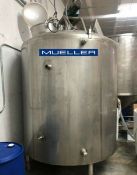 Paul Mueller 1,000 Gal. S/S Jacketed Mixing Tank - Last Used in Lotions (Loading Fee $350) (
