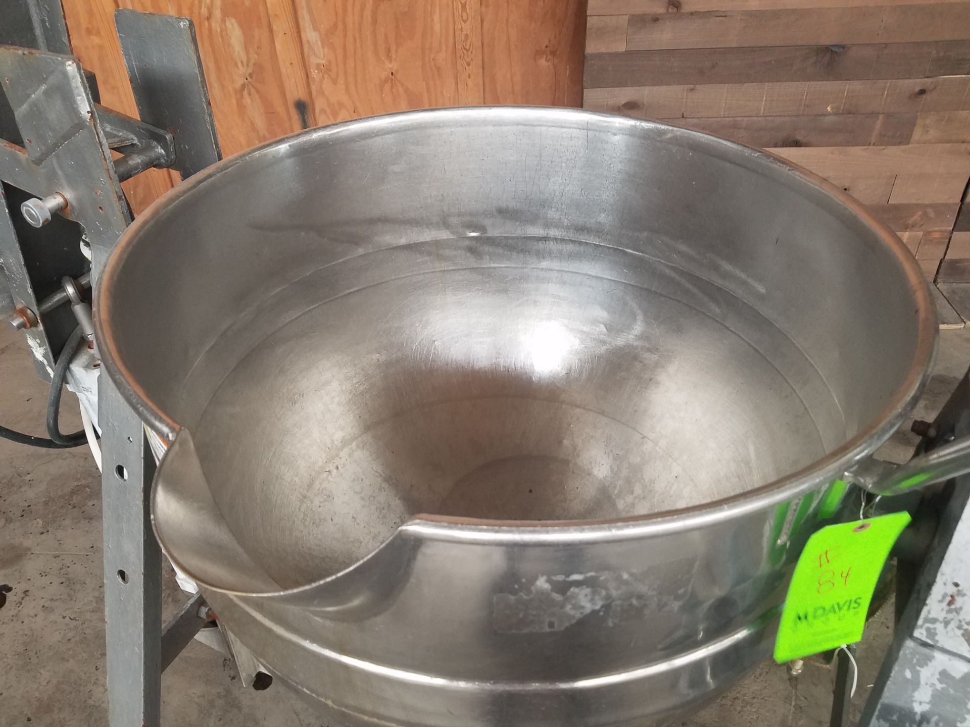 Lee 50 Gallon Stainless Steel Jacketed Kettle, Serial # 827, HP 3/4, Volt 230- 460(Loading, Rigging - Image 3 of 6