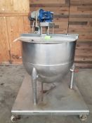 Chicago Stainless Steel 100 Gallon Jacketed Tank, S/N 619 (Located Fort Worth, TX)