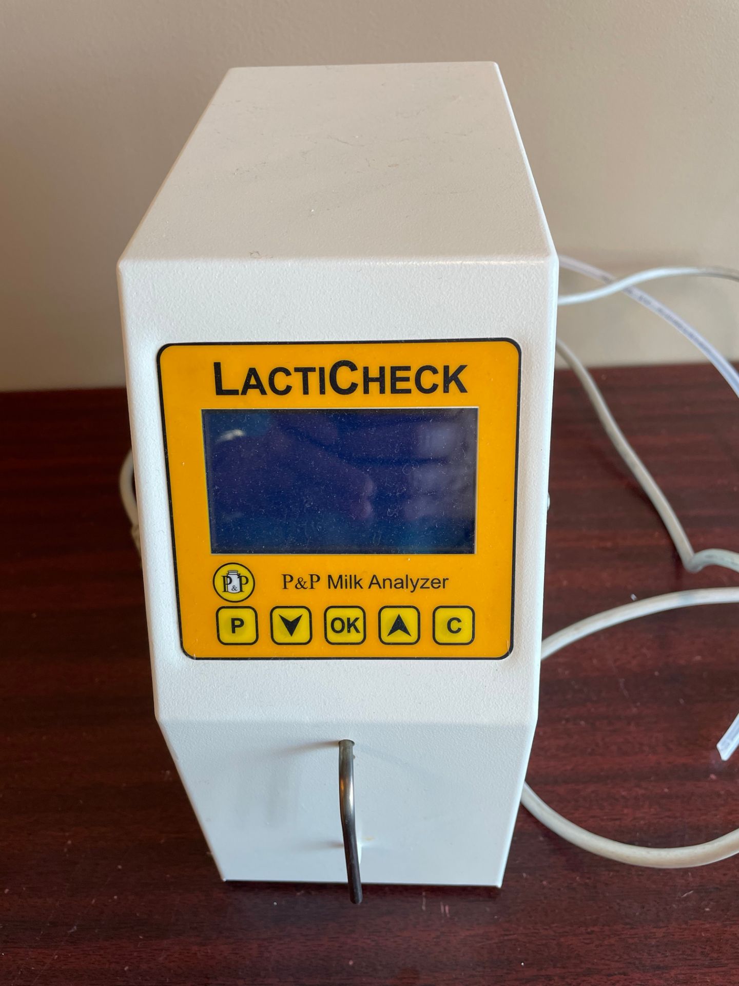 Lacti Check P & P Milk Analyzer, Model LACTIWHEY, S/N LMB26011 -- 90 - 260 VAC - 1.6 A (Located