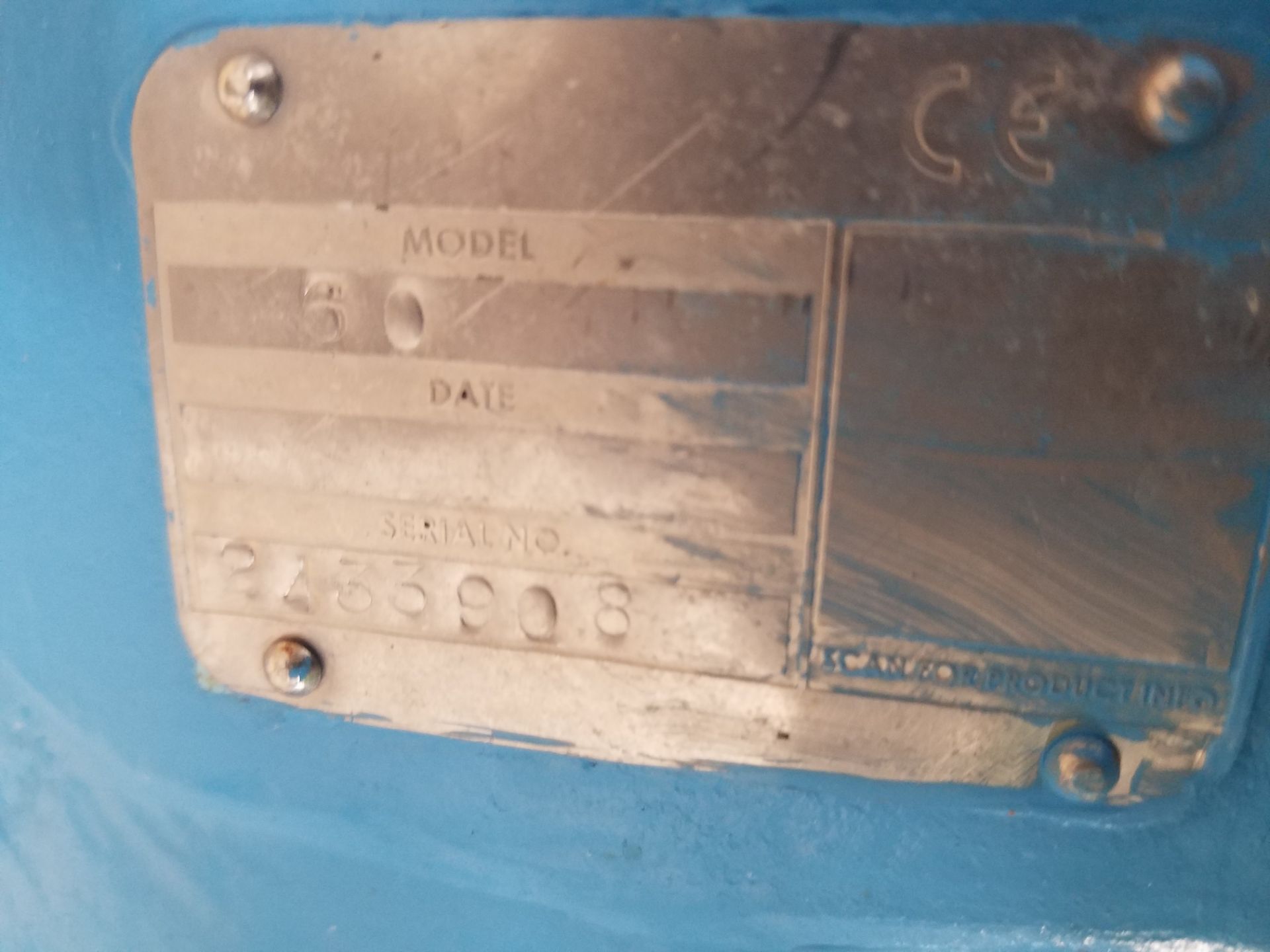 Waukesha Cherry Burrell 060 Pump, S/N 233908 (Loading, Rigging & Site Management Fee $300.00 - Image 2 of 2