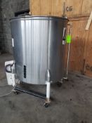 312 Stainless Steel Mixing Tank, S/N 6122111107, Style M, HP 1 1/4 (Located Fort Worth, TX)