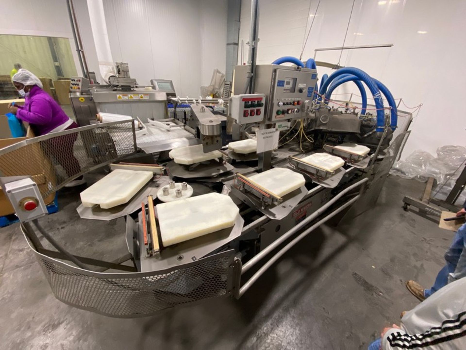 COMPLETE PACKAGING LINE: (1) Old Rivers 14-Station Rotary Vacuum Packager, M/N 8600, S/N 0723976, - Image 3 of 40