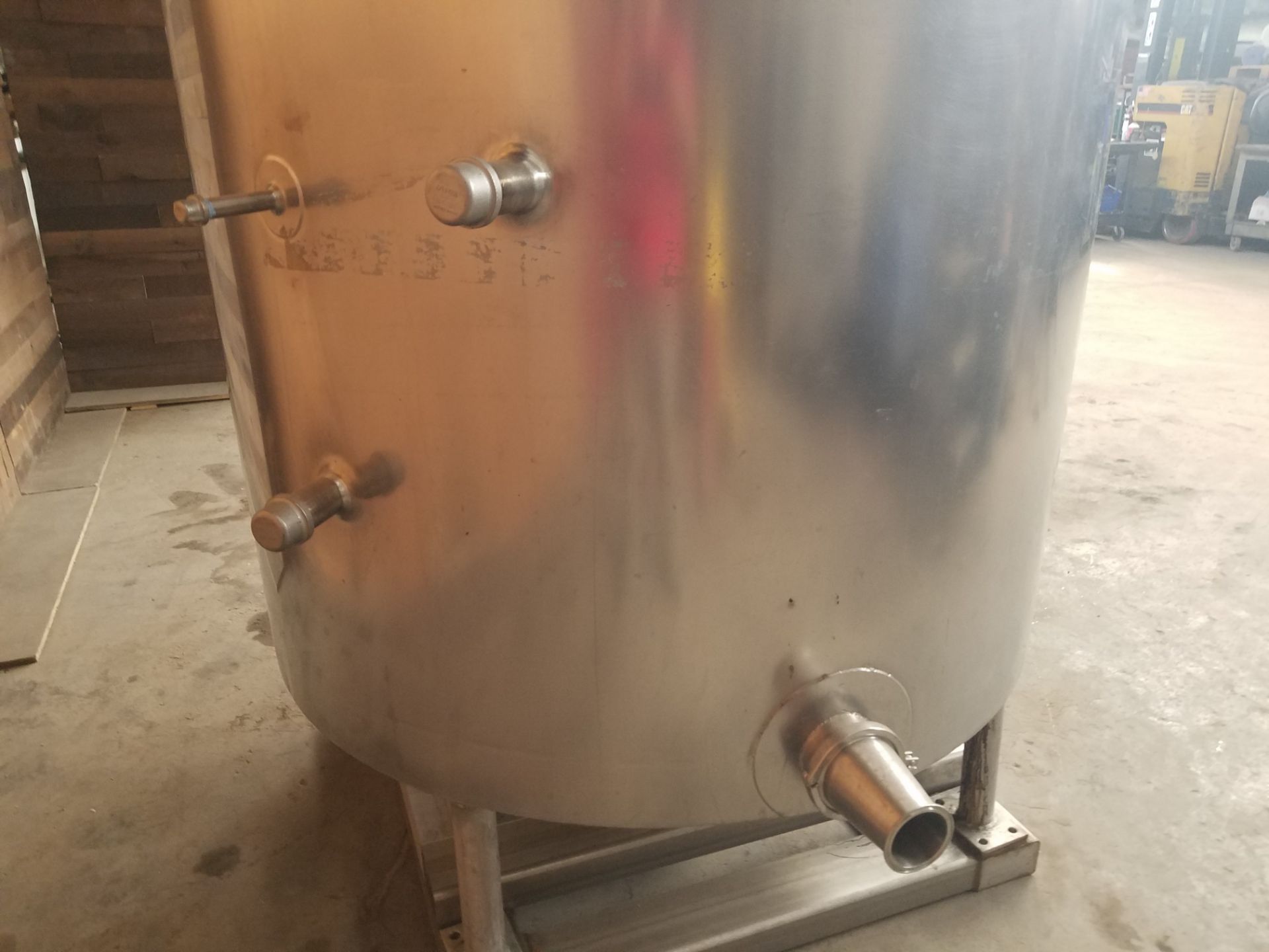 48" wide x 60" high Jacketed Stainless Steel Mixing Tank, 7 1/2 HP, 230/460 volt, Controller, - Image 2 of 8