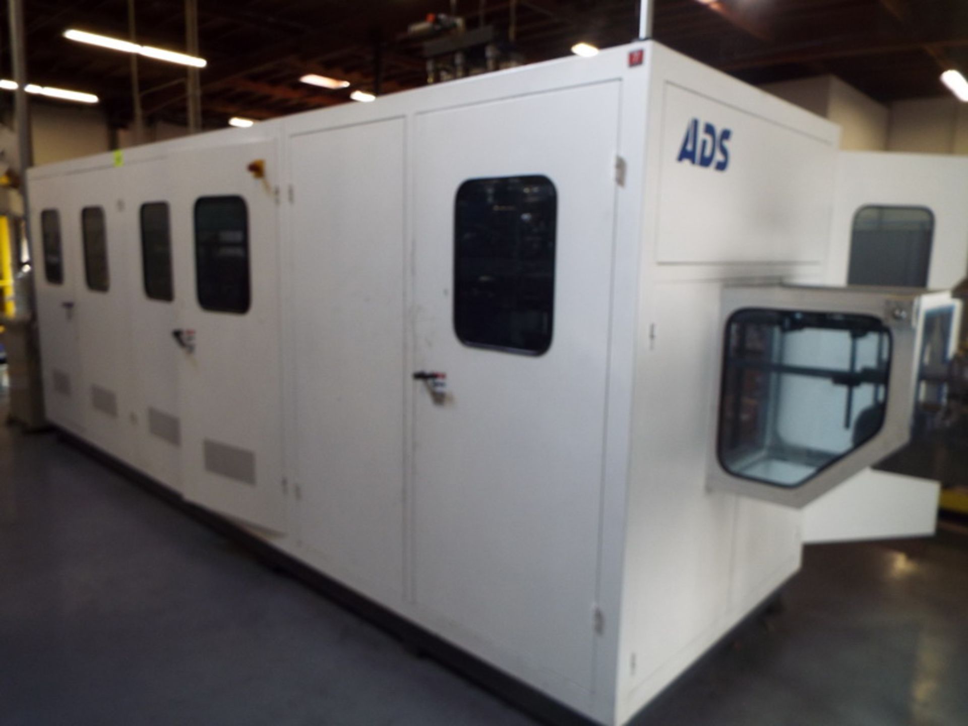 ADS SA 3-Cavity Blow Mold, Model G063, S/N 73310, 1 to 2-1/2 gal. Capacity, 50 BPM,