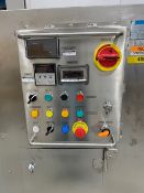 One pre owned LCI QJ-700 Marumerizer. 480 Volt, 3 Phase, 60 Hz, 100 PSI. Machine features a