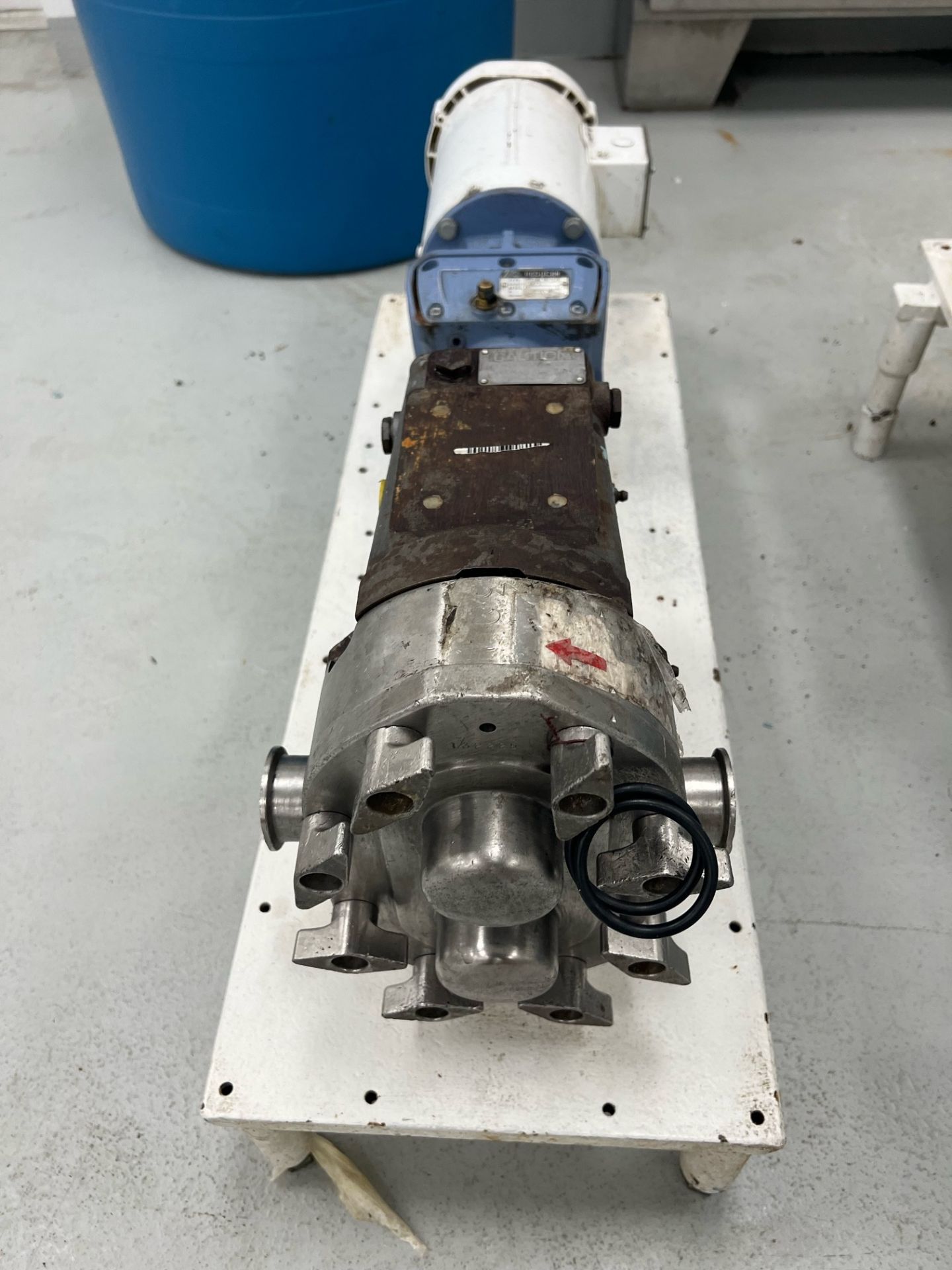 Waukesha M30 Positive Displacement Pump #2 with 2 hp Motor 3 Phase, Brand New, Never Used Since - Image 3 of 3