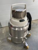 Nilfisk Critical Area Stainless Steel Vacuums. Model: IVT/1000CR, Vacuum has been run tested,