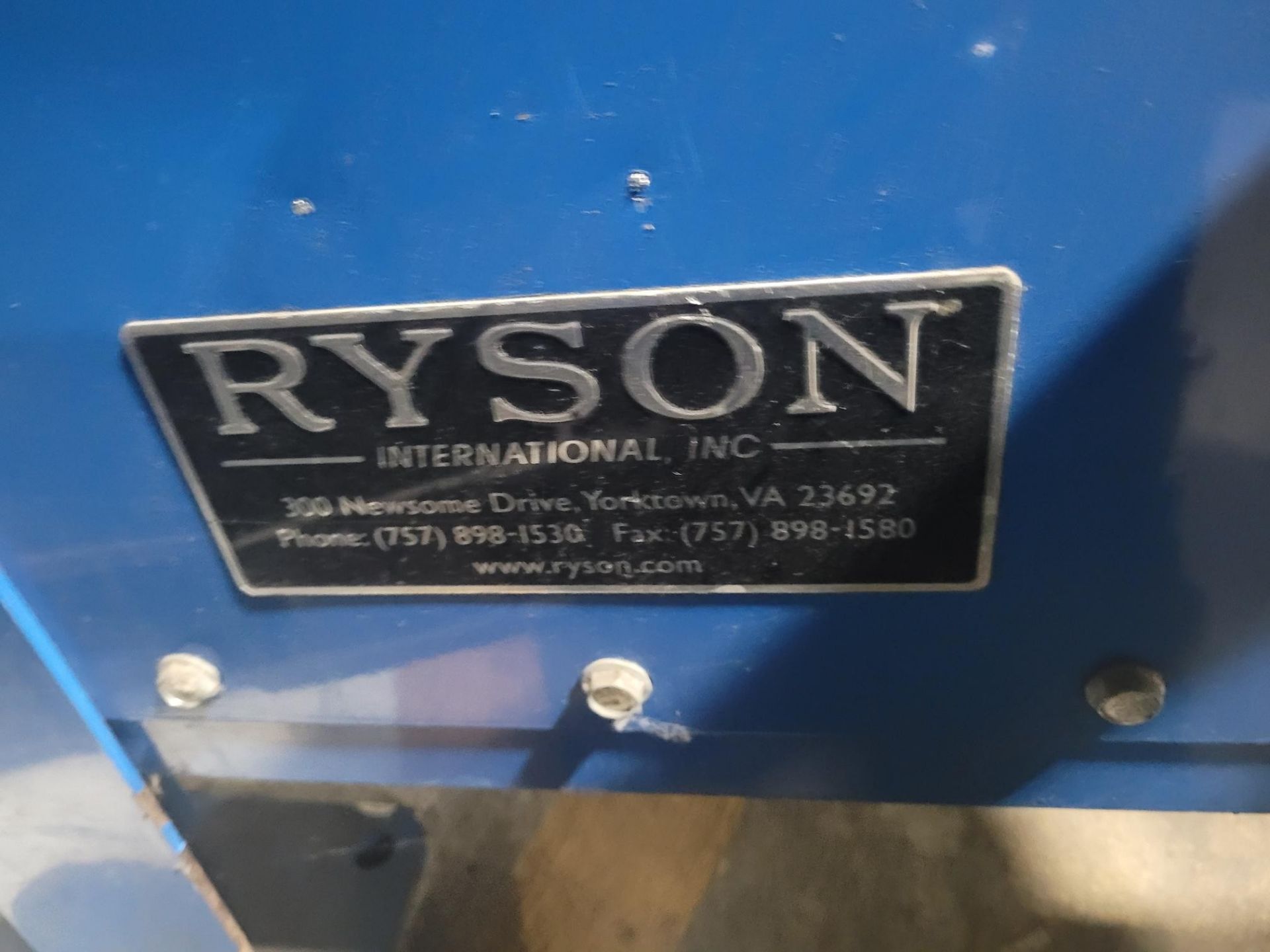 Ryson Spiral Unit - Aprox. Dimensions 80" Diameter x 15' High, (5) Spiral Turns and 16" Wide - Image 8 of 8