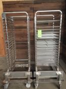 (2) Roll in Racks Rational Oven (Loading, Rigging & Site Management Fee $50.00 USD)(Located