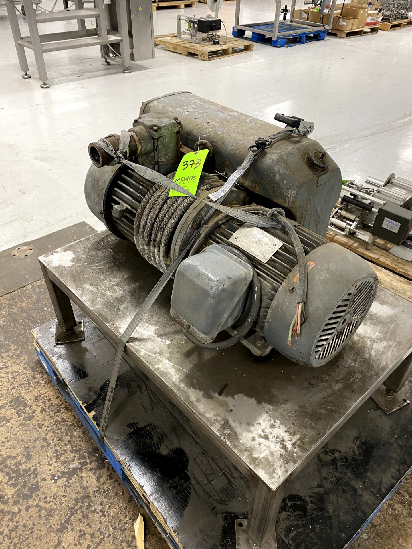 Busch Vacuum Pump (Rigging, Loading, Site Management Fee $100) (Located Beltsville, MD)